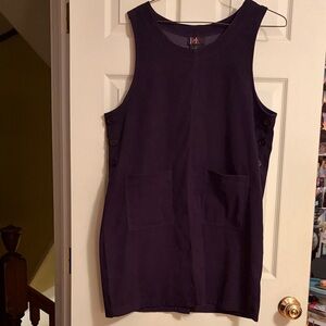 Women's Purple Sleeveless dress